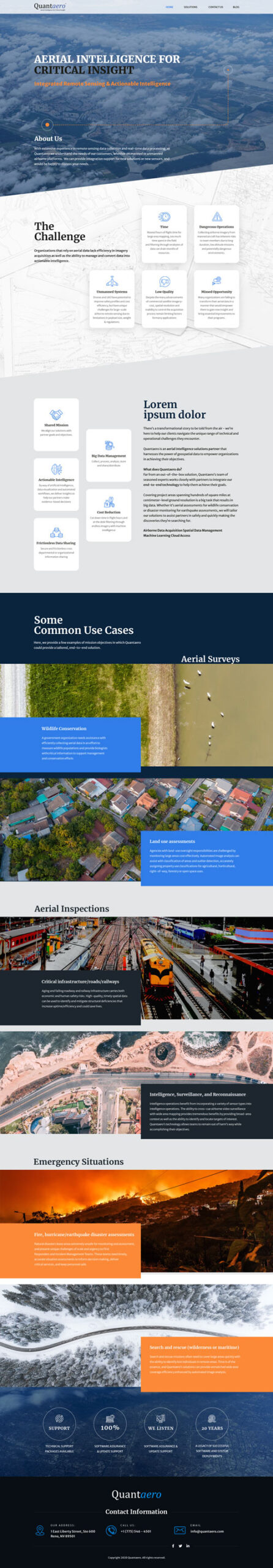 Quantaro aerial intelligence solutions